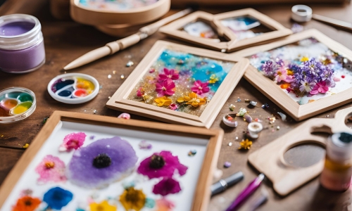 Decorated Photo Frames